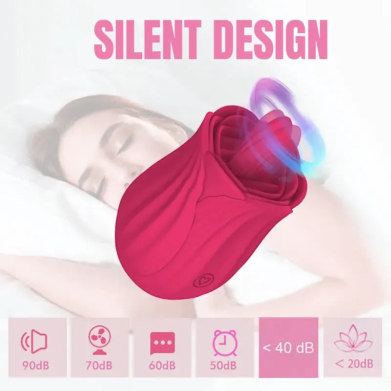 Rose Tongue Pleasure Vibe, Rose toys suitable for women