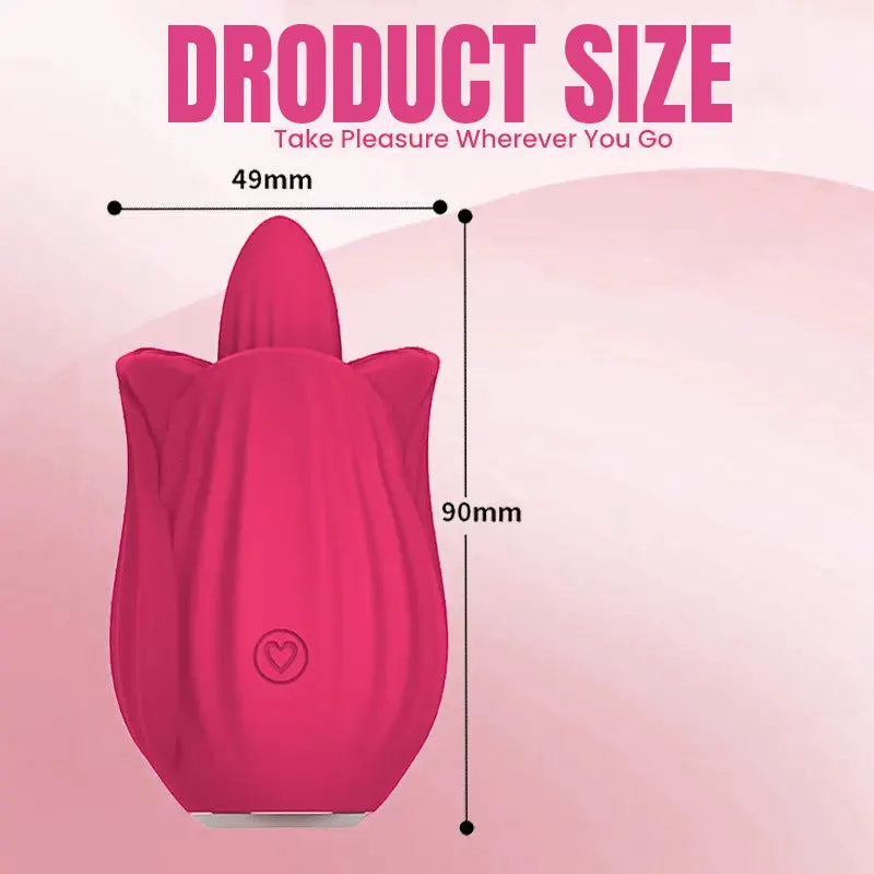 Rose Tongue Pleasure Vibe, Rose toys suitable for women