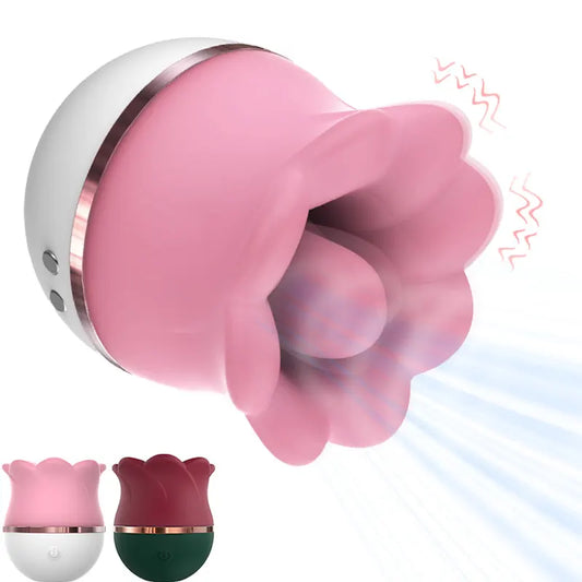 Rose tongue toy for spherical style，soft tongue