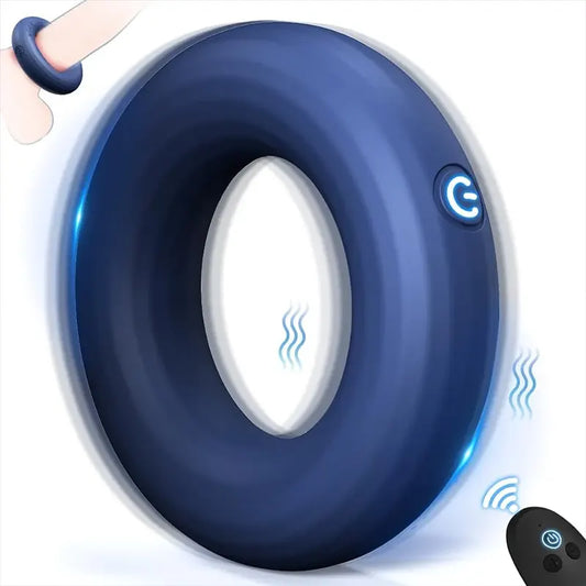 O-Ring Vibrating Cock Ring for Men