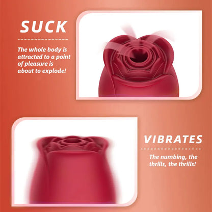 Rose Toy 10 Suction Modes