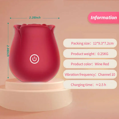 Rose Toy 10 Suction Modes