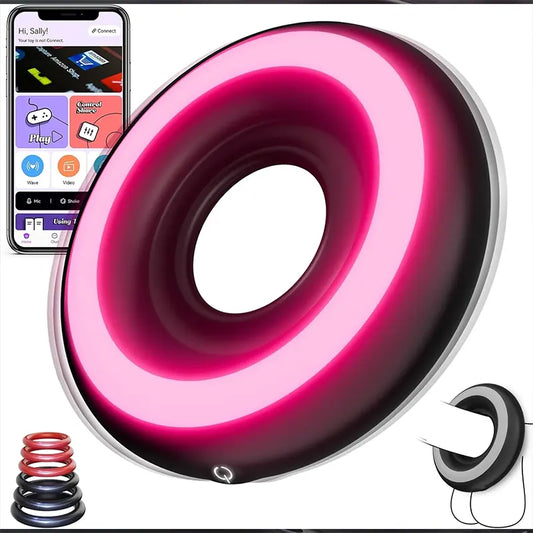 APP-Controlled Vibrating Penis Ring