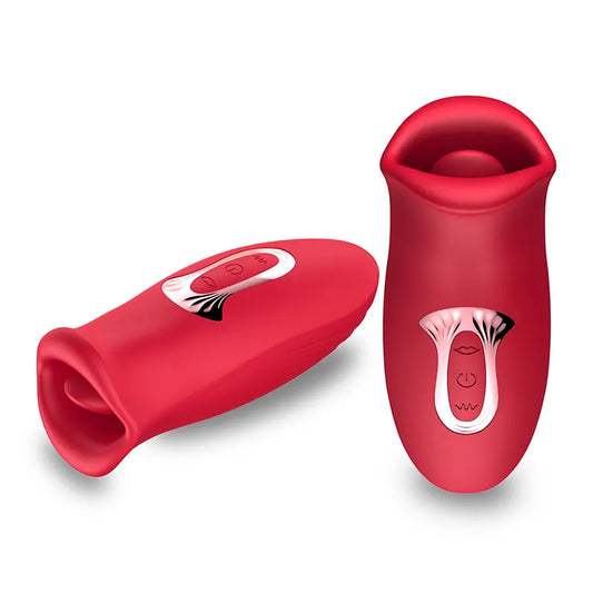 10 Frequency Tongue Licking And Sucking Vibrator